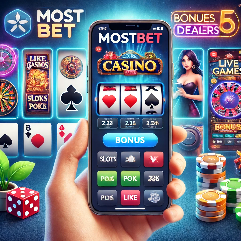 Juegos Móviles en el Casino en Línea Mostbet