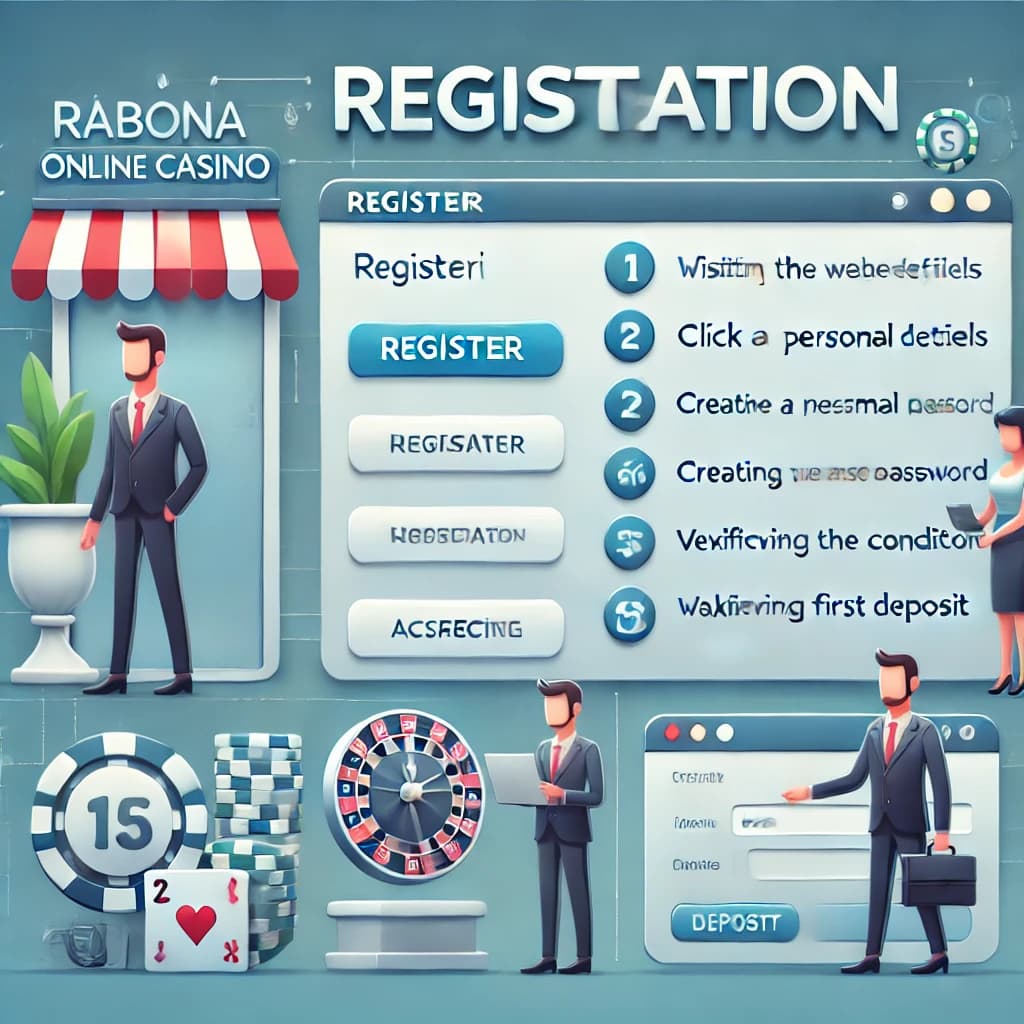 Regístrate en Rabona online casino