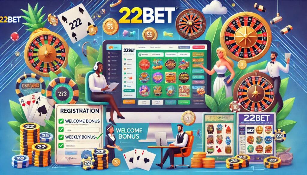 Reseña del casino en línea 22bet en Australia 2024